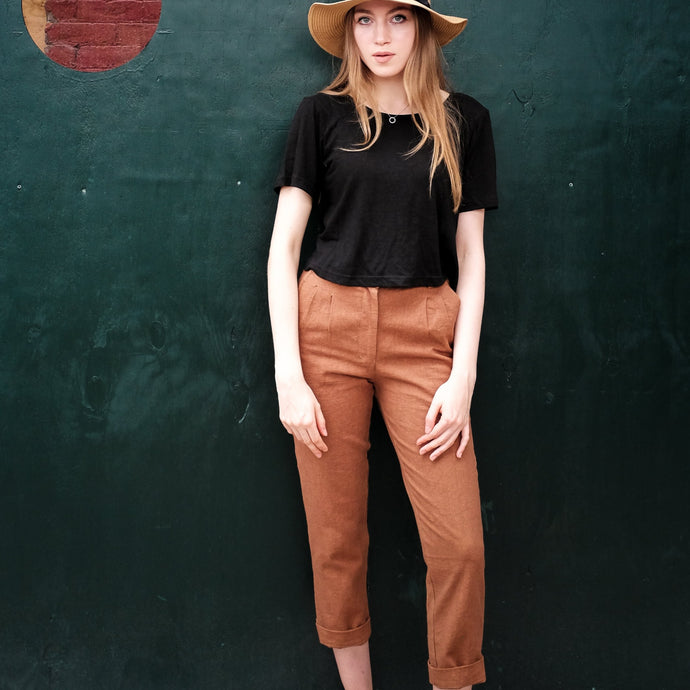 Tribeca Pleated Pant