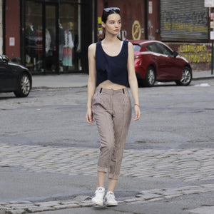 Tribeca Pleated Pant